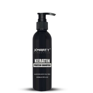 Keratin Protein Shampoo Aloe Vera With Tea Tree For Strengthen, Repair & Revitalize Your Hair – 200ml | Xmarty Shampoo